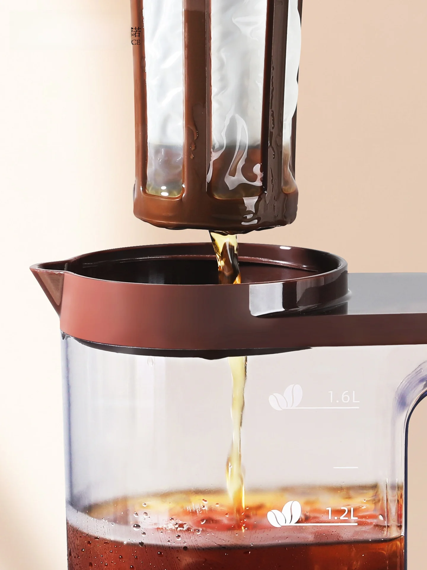 Jarra de Plástico de Grande Ca - Coffee Tea Pot avaliação e preço